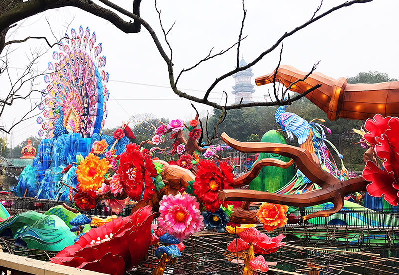 元宵節(jié)花燈，鬧花燈，