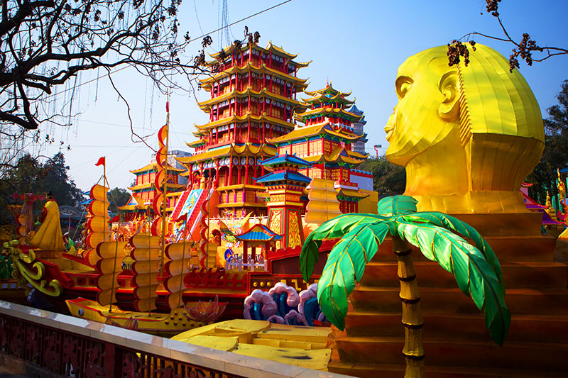 自貢彩燈藝術(shù)，彩燈，